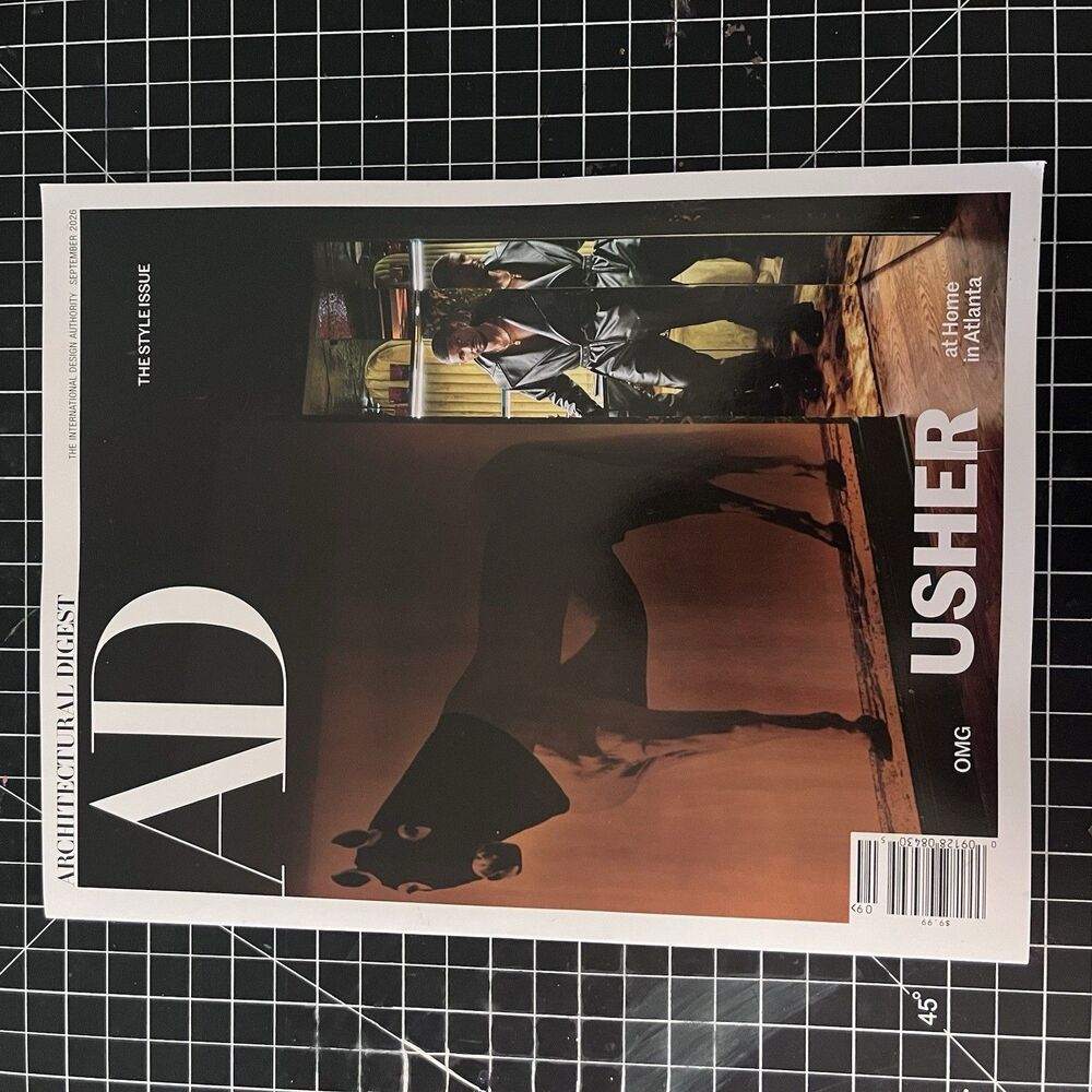 Architectural Digest Magazine - September 2026 - Usher at Home in Atlanta